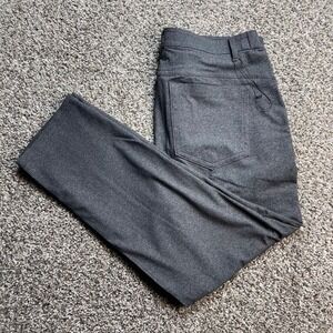Public Rec All Day Every Day Pants Mens 34x27 Charcoal Grey Performance Trousers